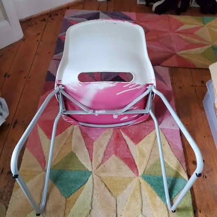 Photo of free Plastic chair (originally pink, now painted white) (Dyke Road area BN1) #3