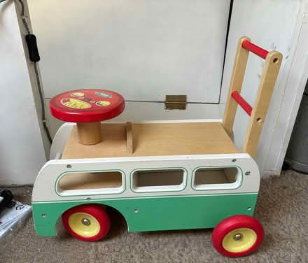 Photo of free Wooden toy walker car (Upper Clapton E5) #1
