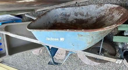 Photo of free heavy duty wheelbarrow (Alameda) #1