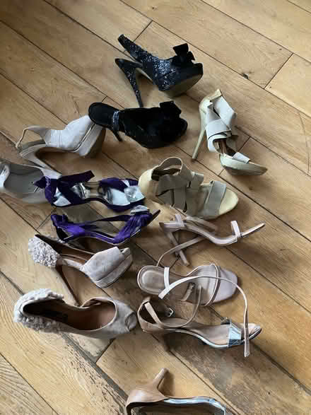 Photo of free 7 pairs of high heels shoes/sandal (Dagenham RM10) #1