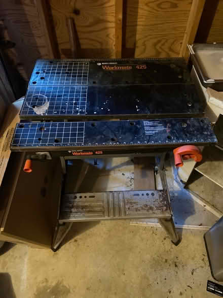 Photo of free Stanley Workmate 425 work bench (Near Hudson line) #1