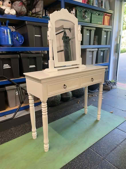 Photo of free Small white dressing table with mirror (Seer Green HP9) #1