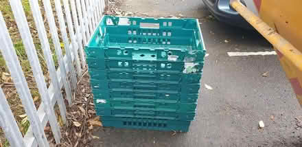 Photo of free 8 plastic crates (Carbrook S9) #1