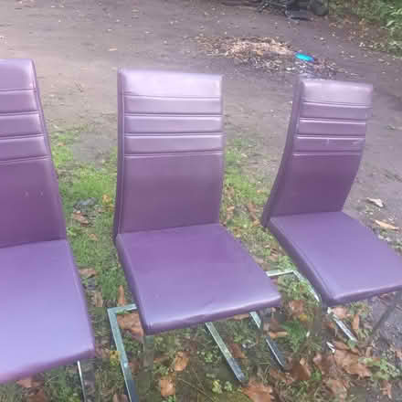 Photo of free 4 dining room chairs (ME11) #1