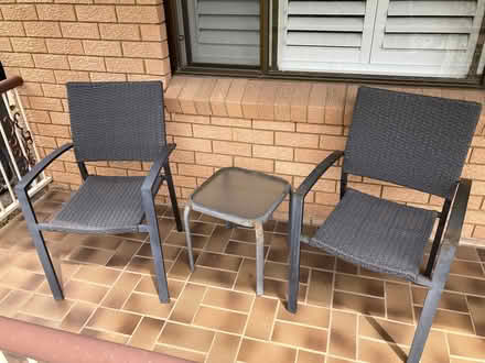 Photo of free Outdoor chairs and side table (Oyster Bay) #1