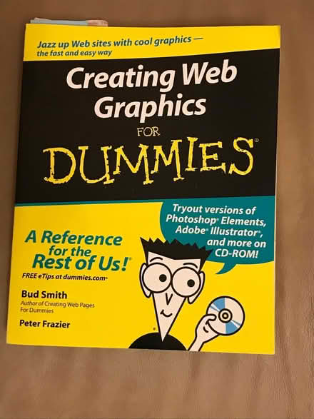 Photo of free Creating Web Graphics for Dummies text book (Southport PR8) #1