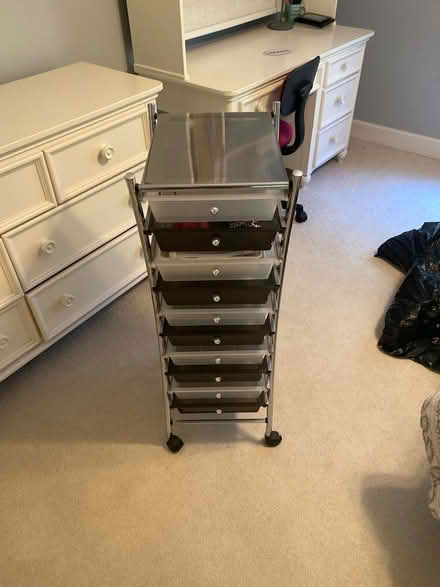 Photo of free Make-up/storage unit on wheels (Near Hudson line) #1