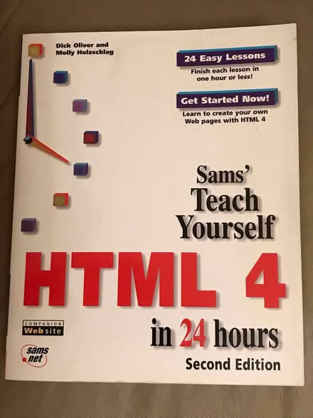 Photo of free Teach Yourself HTML4 Text Book (Southport PR8) #1
