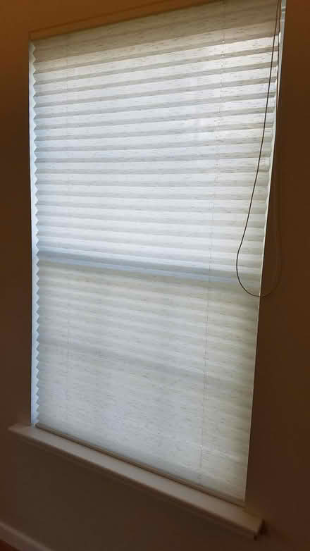 Photo of free Pleated window shades (Poughkeepsie off Wilbur) #1