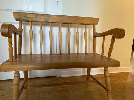Photo of free Wooden bench (Britannia) #1