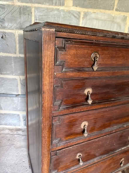 Photo of free Vintage Tall Wooden Chest Of Drawers (Congleton CW12) #3