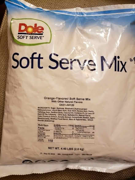 Photo of free Soft Serve Mix (SW Minneapolis) #1