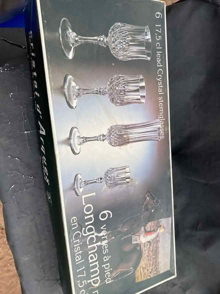 Photo of free Lead crystal stem glasses (southeast Denver) #3