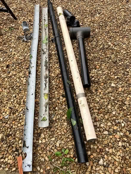 Photo of free Section of gutters and fittings (Burcot OX14) #2