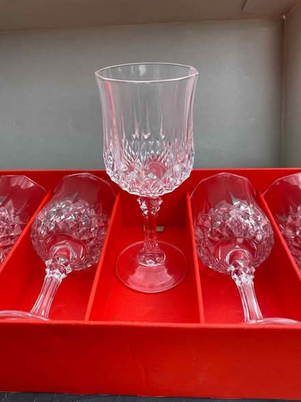 Photo of free Lead crystal stem glasses (southeast Denver) #2