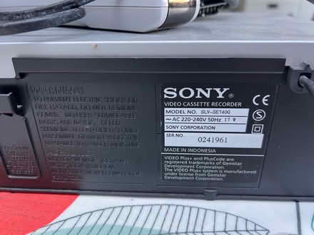 Photo of free Sony video recorder (Teddington TW11) #3