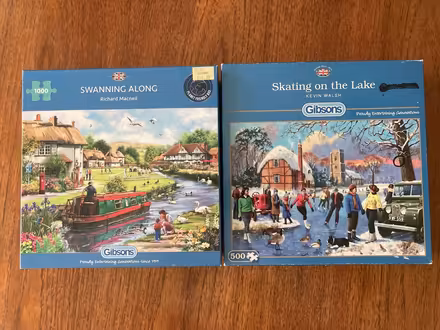Photo of free Two jigsaw puzzles (Goldsworth Park GU21) #1