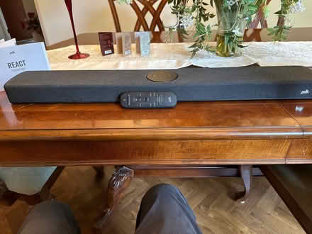 Photo of free Polk Sound Bar (Roundbush Green CM6) #3