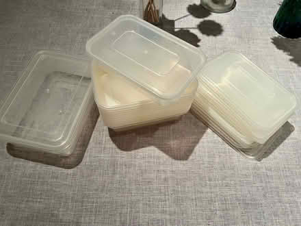 Photo of free Plastic storage dishes & lids (Bexley DA5) #1