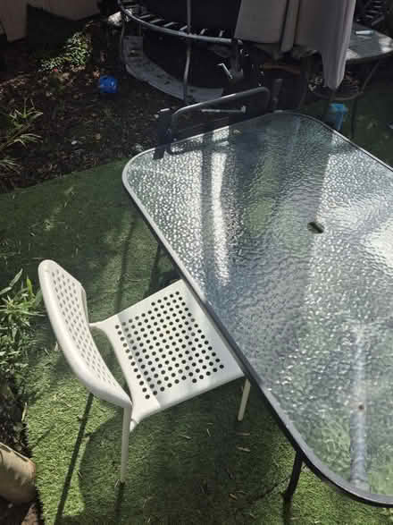 Photo of free Garden table and chairs (Woking) #3