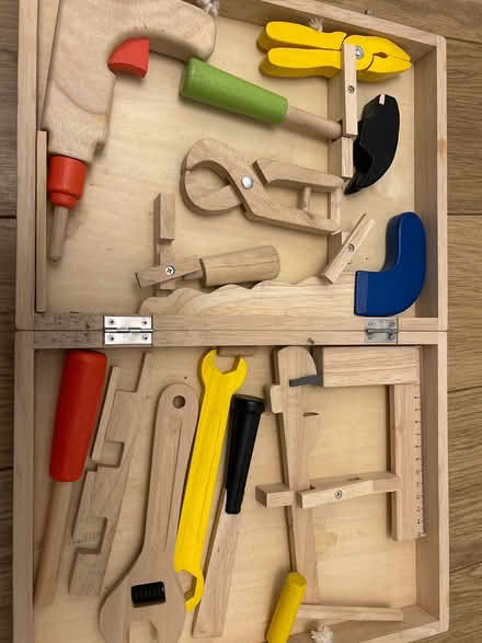 Photo of free Child’s wooden tool box (AL2) #1