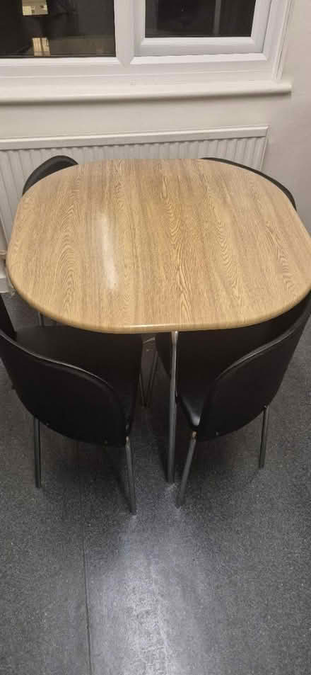 Photo of free Table and 4 chairs (W14) #3
