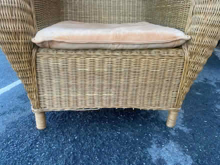 Photo of free Large Rattan Armchair (Lower Bevendean BN2) #4
