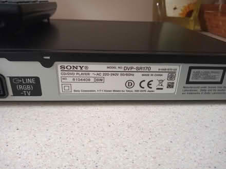 Photo of free Sony DVD player (Eardington) #2