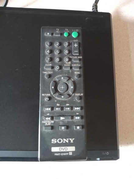 Photo of free Sony DVD player (Eardington) #3