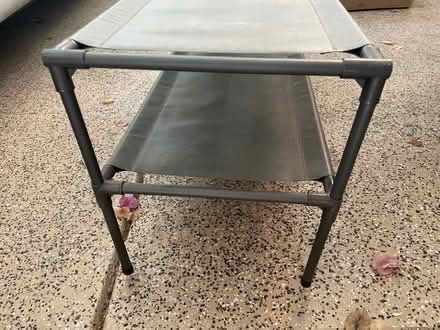 Photo of free Material shoe rack (West Menlo Park) #1