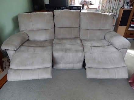 Photo of free sofa & 2 arm chairs (Charlton kings) #1