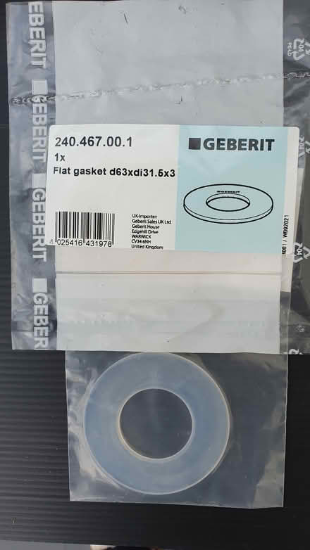 Photo of free Geberit 'O' rings (Canterbury, CT2) #1