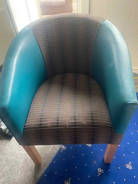 Photo of free Teal coloured chair (Currie EH14) #1