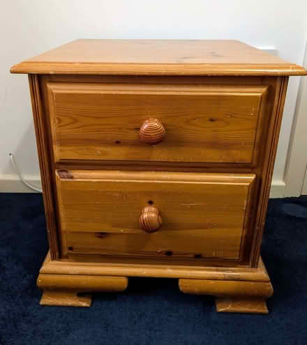Photo of free Pine Beside Cabinet (Sidemoor B61) #1