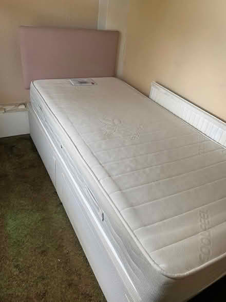 Photo of free Single divan with drawers (Barton road) #2