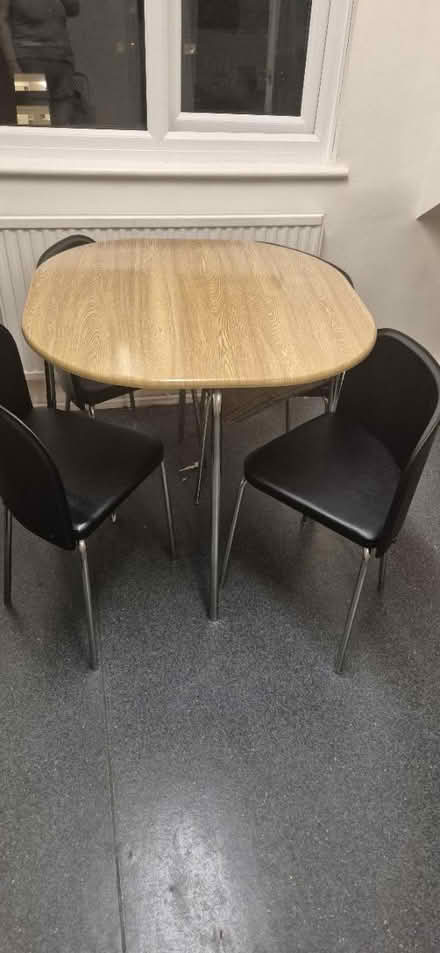 Photo of free Table and 4 chairs (W14) #1