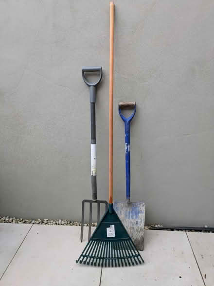 Photo of free Spade, fork and leaf rake (Grove Park SE9) #1