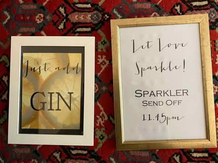 Photo of free Framed signs (Burcot OX14) #2