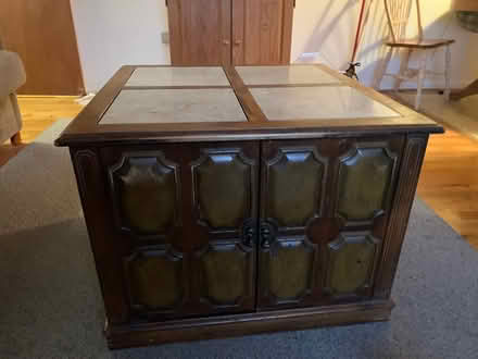 Photo of free Coffee table with storage (Paterson) #1