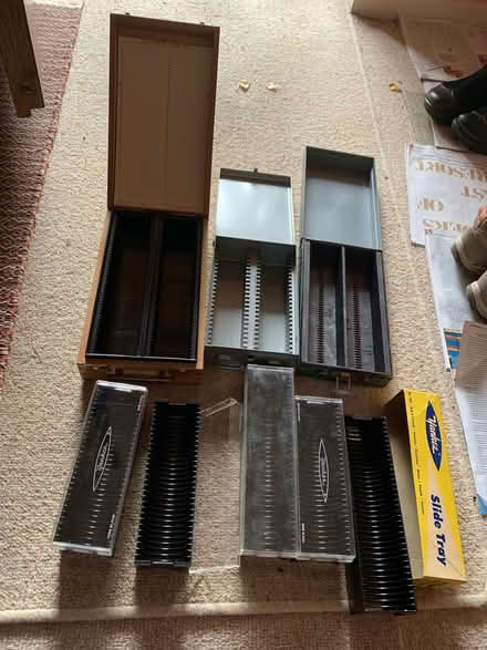 Photo of free Boxes formerly for 35 mm slides (Cutteslowe OX2) #1