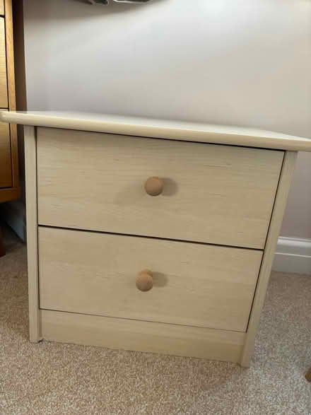 Photo of free 2 drawer bed side drawers (Ashton upon Mersey M33) #3