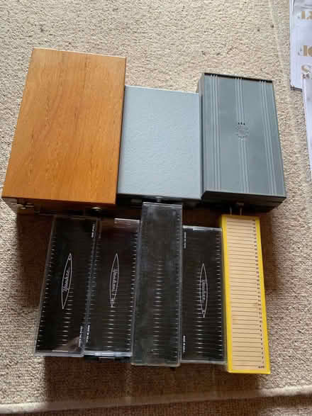 Photo of free Boxes formerly for 35 mm slides (Cutteslowe OX2) #2