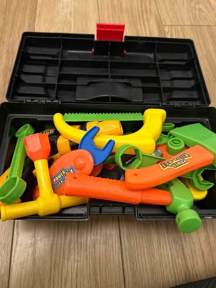 Photo of free Child’s tool box with tools (AL2) #1
