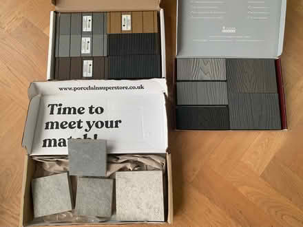 Photo of free Composite & porcelain tile samples (KT17 - Stoneleigh) #1