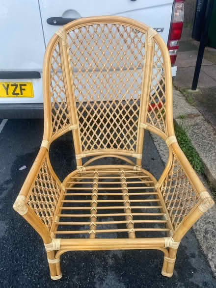 Photo of free Rattan Armchair (Lower Bevendean BN2) #1