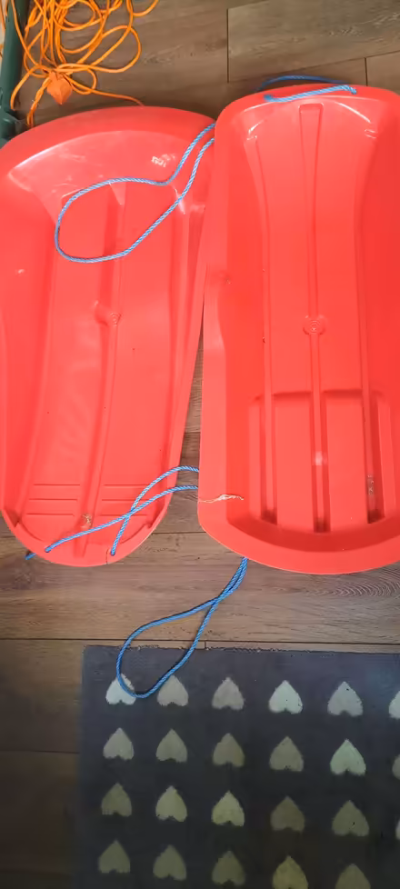 Photo of free Plastic sledges (Thorpe Hamlet NR1) #1