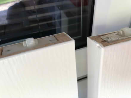 Photo of free Two classic white cupboard doors (East Carleton NR14) #3