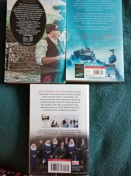 Photo of free Three paperback books (Worcester) #2