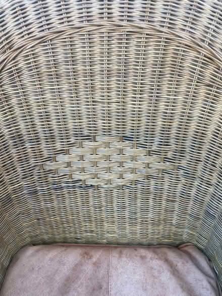 Photo of free Large Rattan Armchair (Lower Bevendean BN2) #3