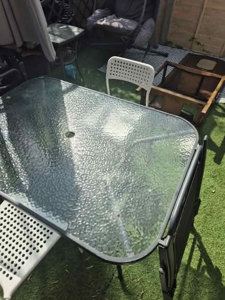 Photo of free Garden table and chairs (Woking) #4